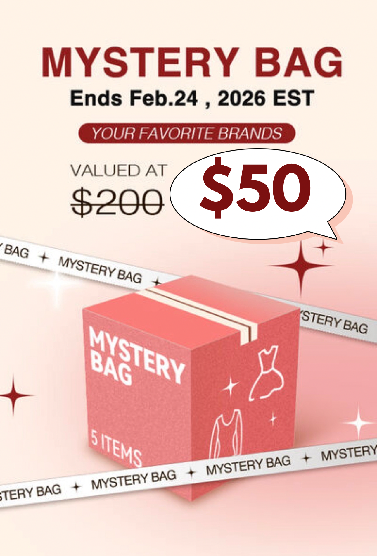 Mystery Bag of 5 Items